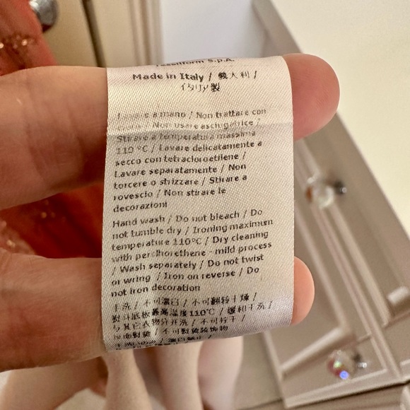 PATRIZIA PEPE cowl neck maxidress with racer back style - Picture 5 of 6